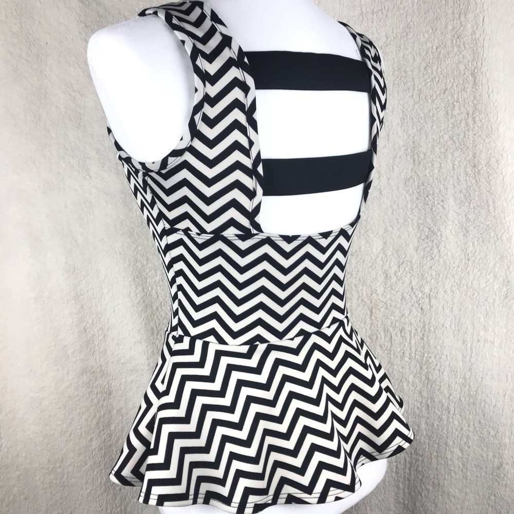 Alt.B Peplum Top - Picture 5 of 9